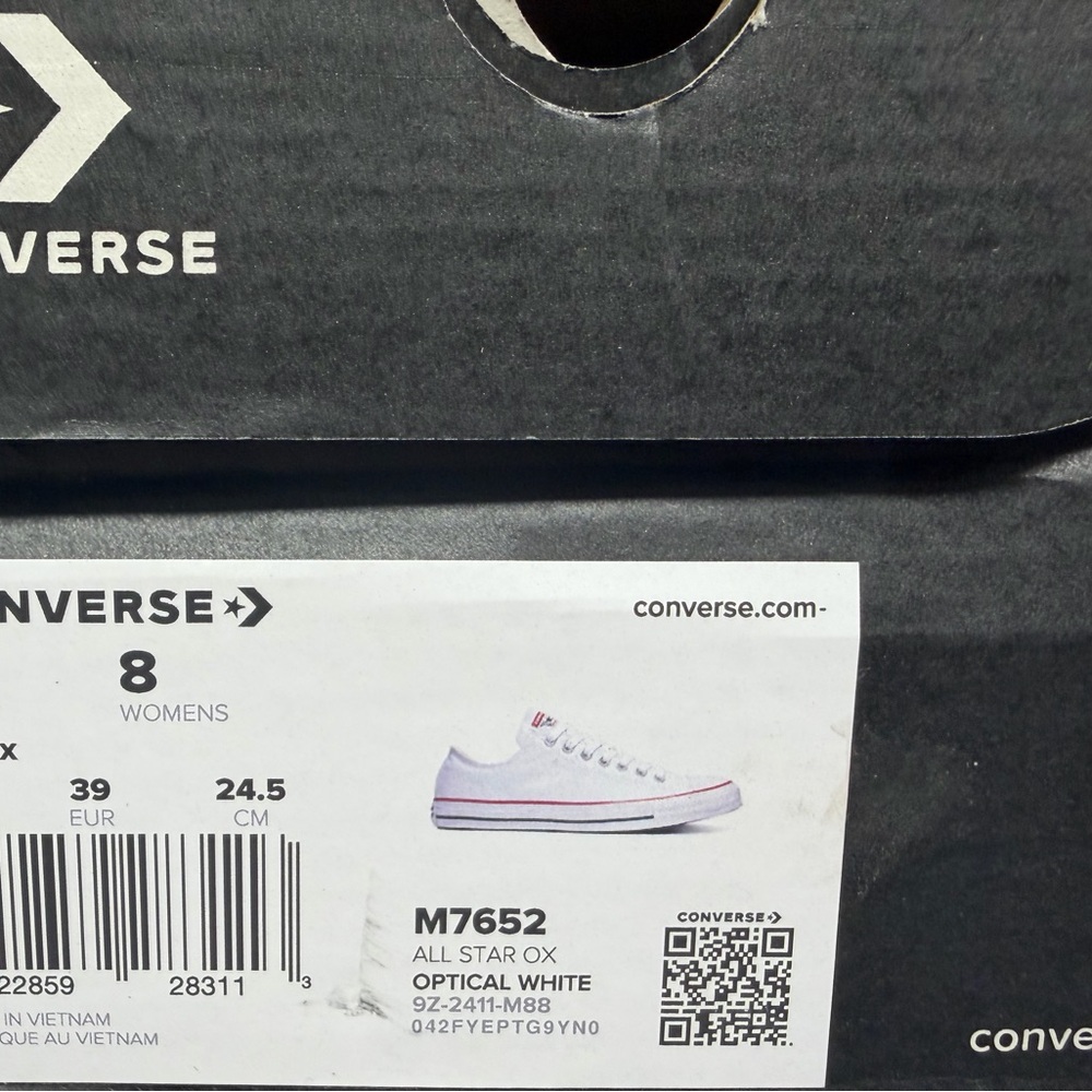 Converse Chuck Taylor All Star Ox Low Top Sneakers, unisex , Optical white - Picture 5 of 7
